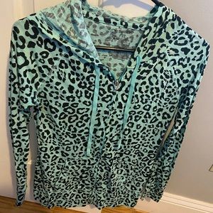 Sweatshirt cheetah print